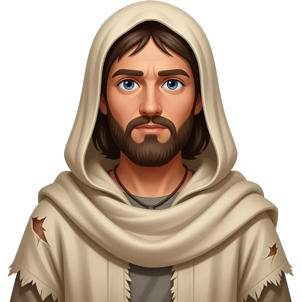 A poor person from biblical times emoji