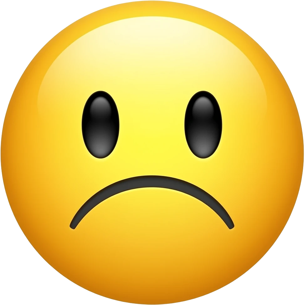 Smile jaune triste qui se noie sous l’eau emoji
