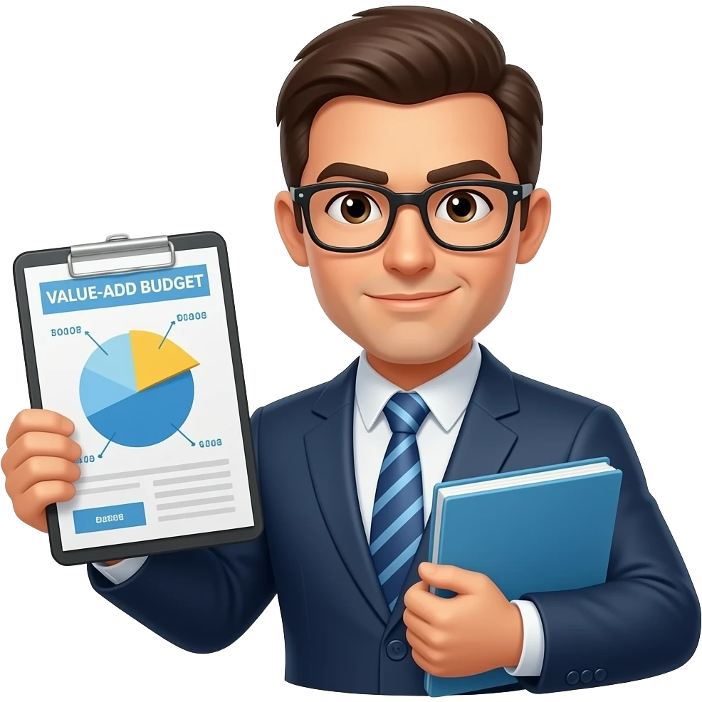 agressive value add budget in realestate emoji