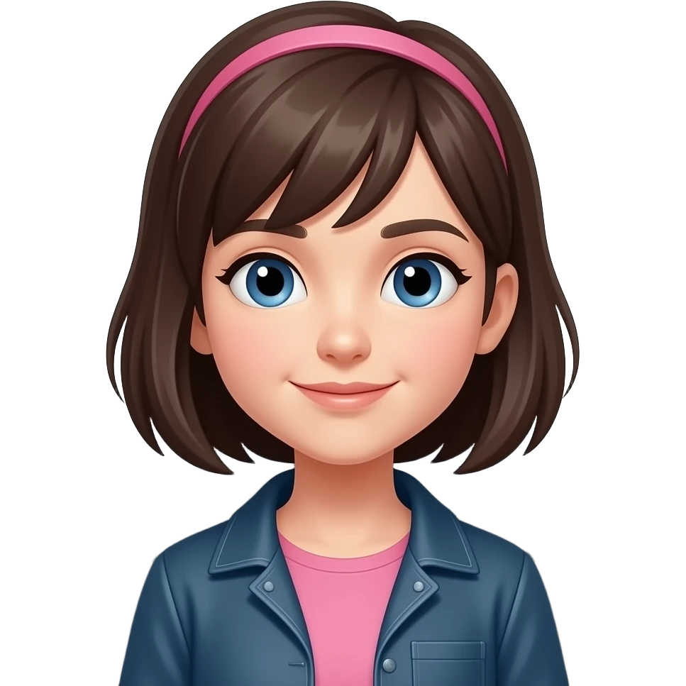 A girl walking down a dark street with streetlights emoji