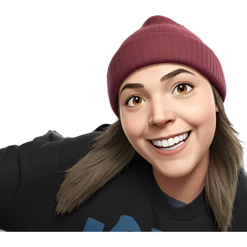 smiling boy with a beanie emoji