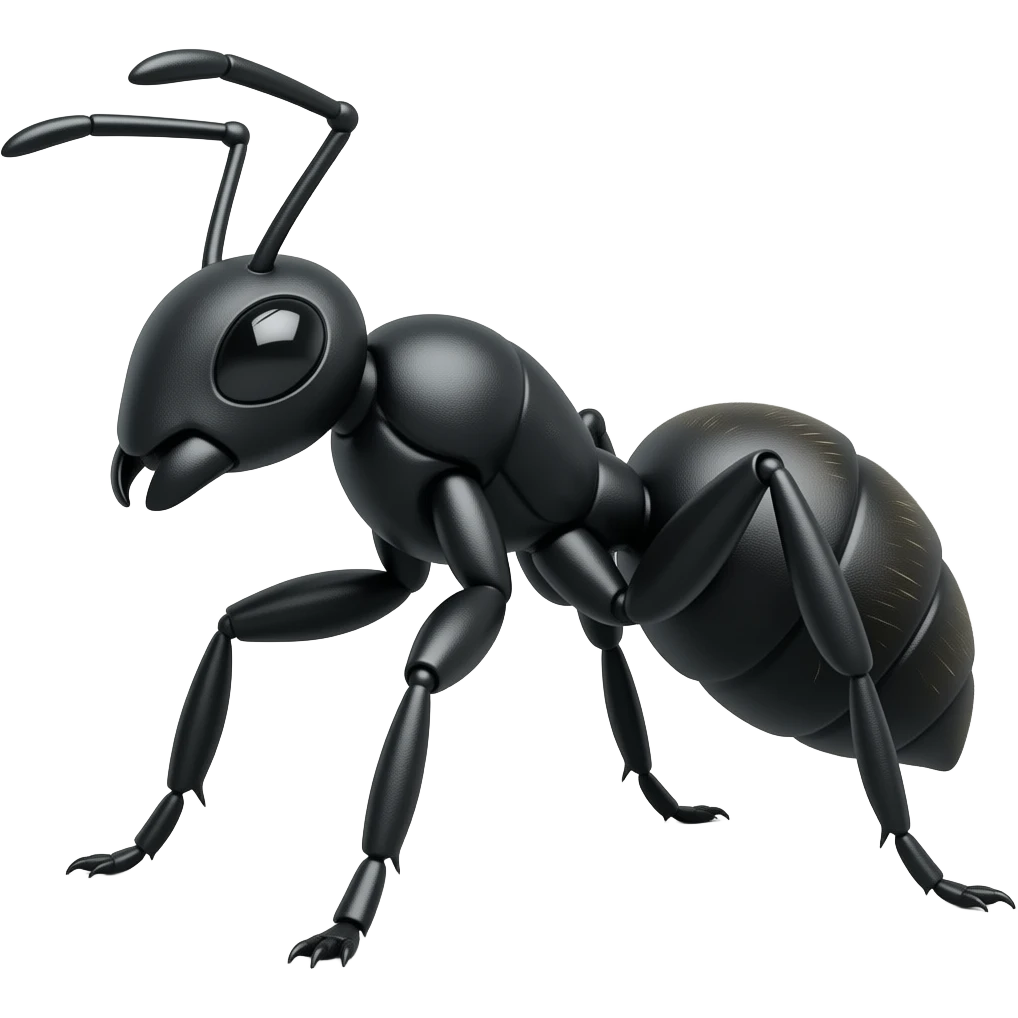 Ant soldier futuristic emoji