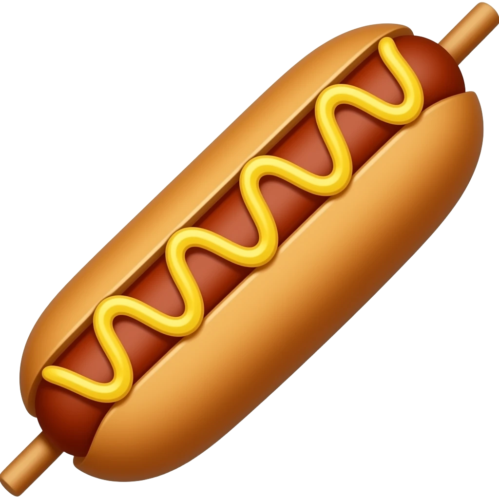 Corean corn dog emoji