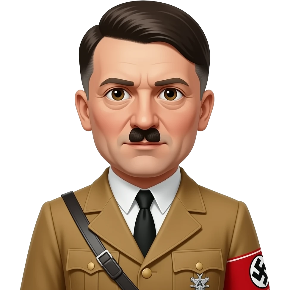 Hitler avec un costume ou c est marque 67 emoji