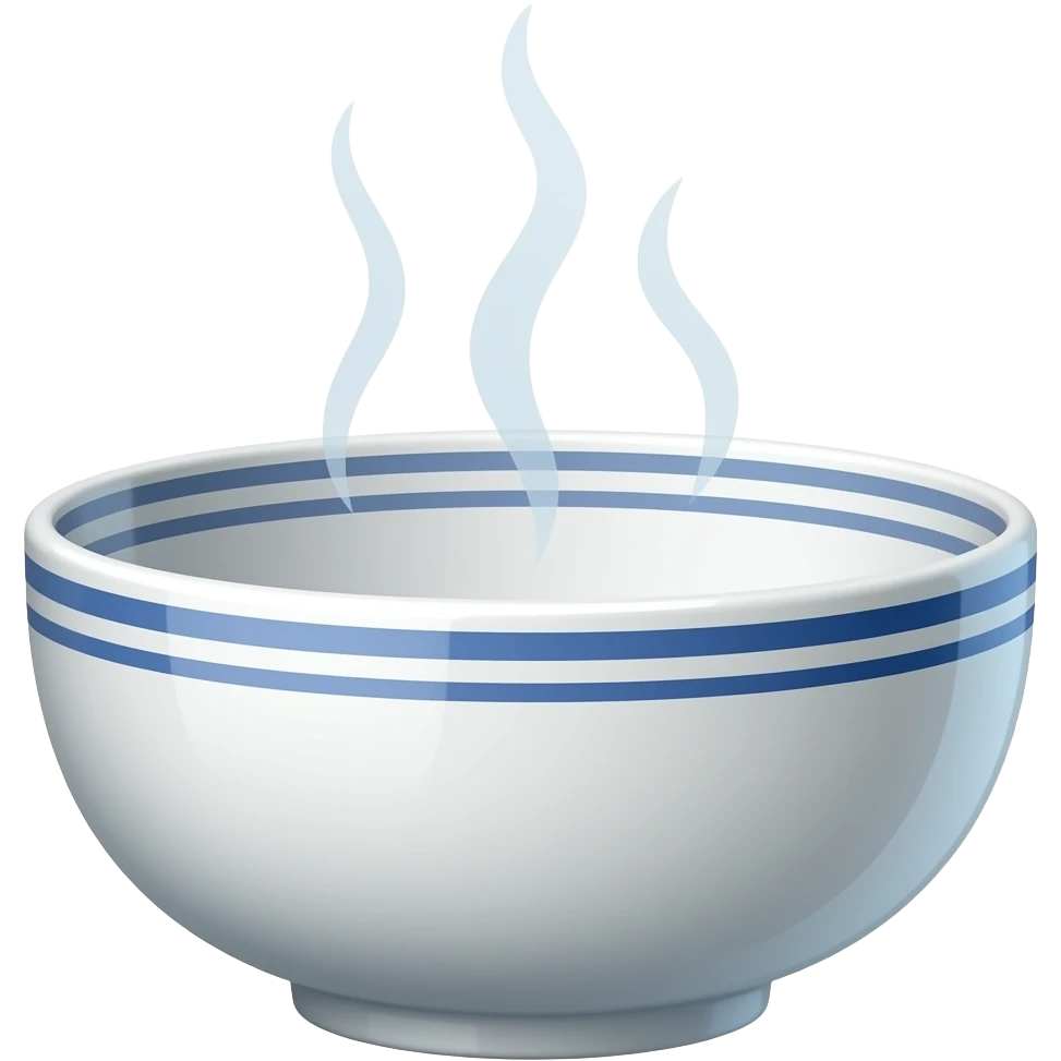 Steaming Bowl emoji