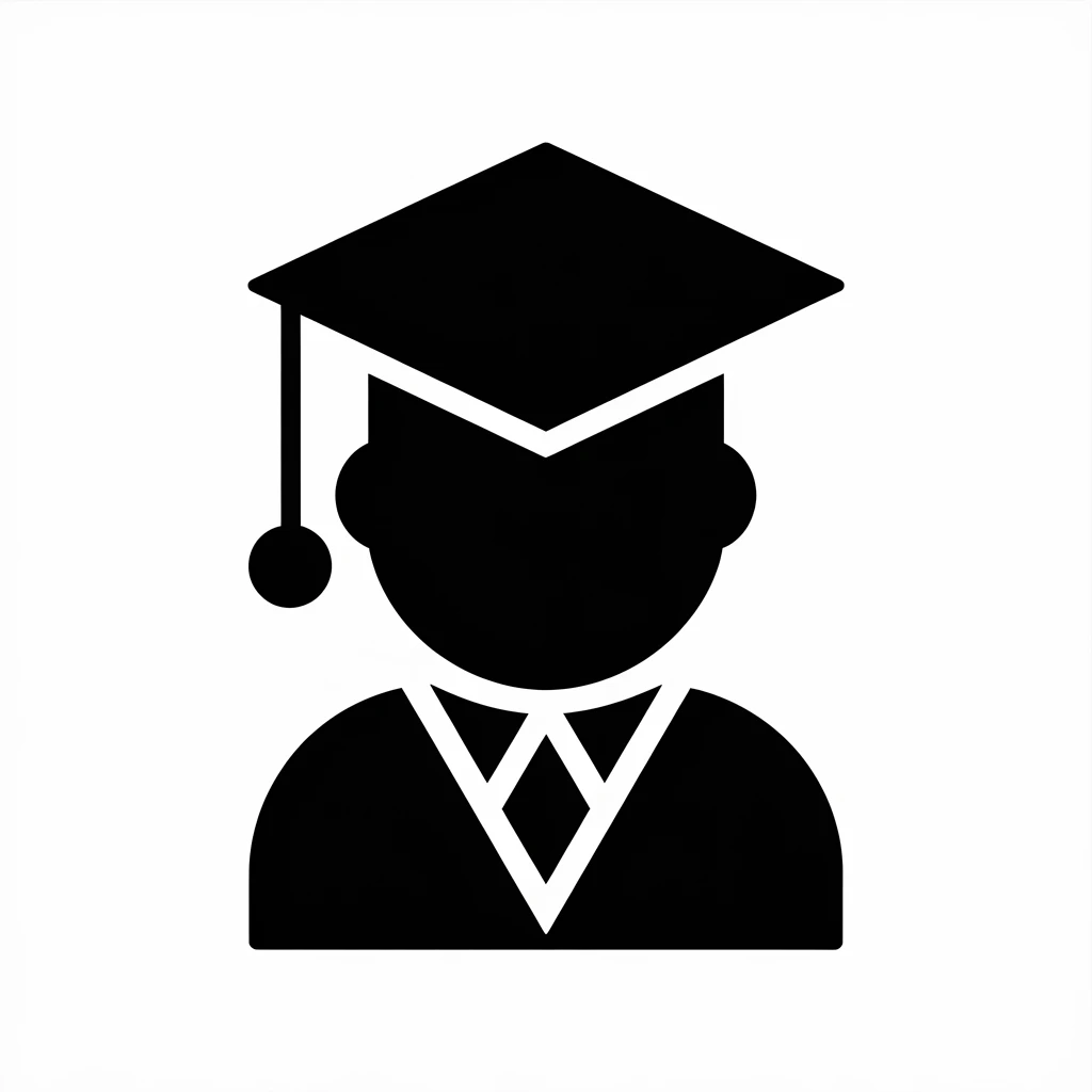 Teacher icon black silhouette emoji