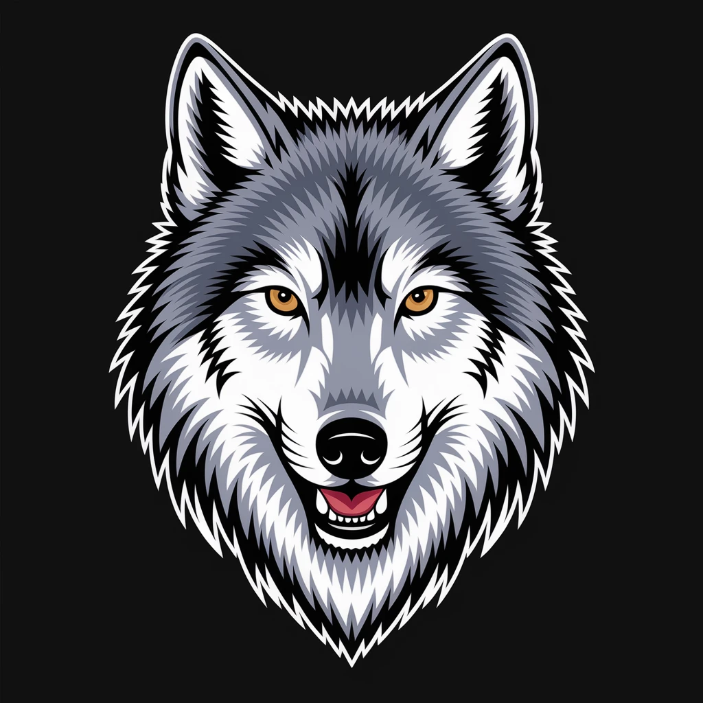 Wolf emoji