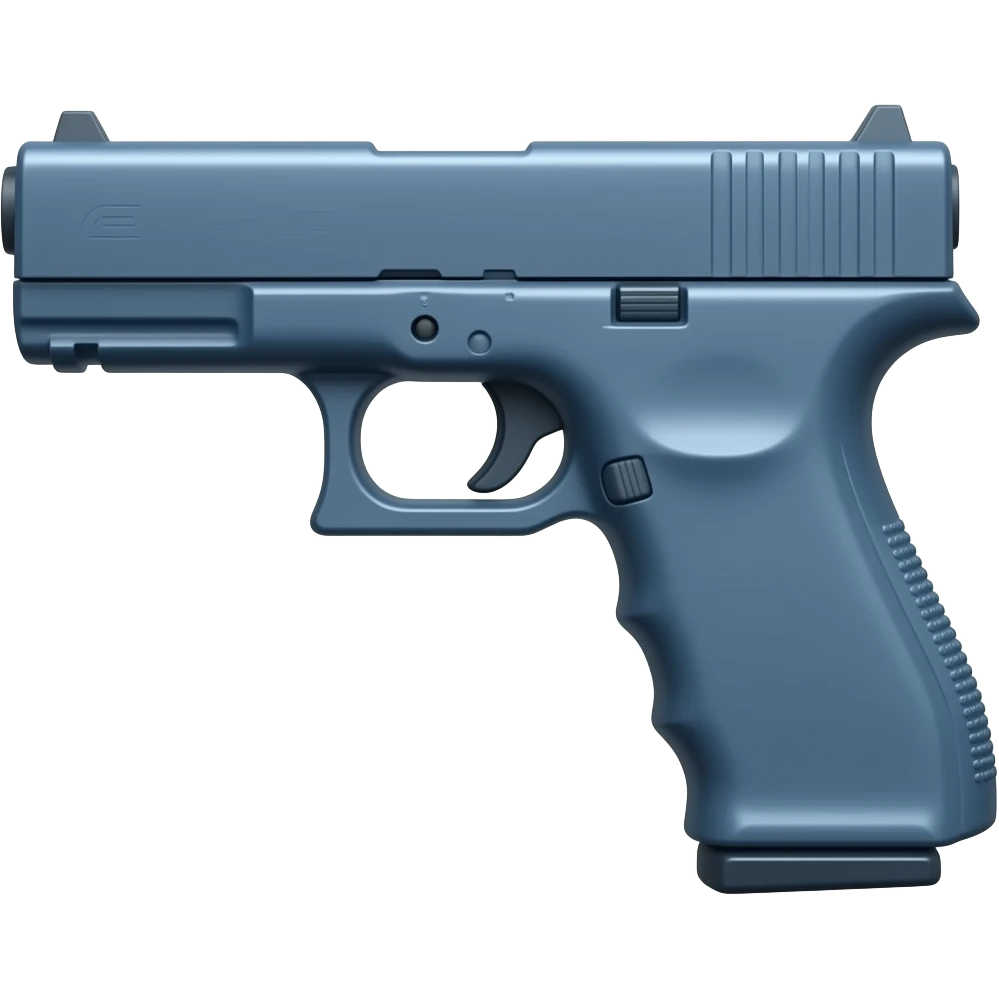 Glock 17 blue emoji