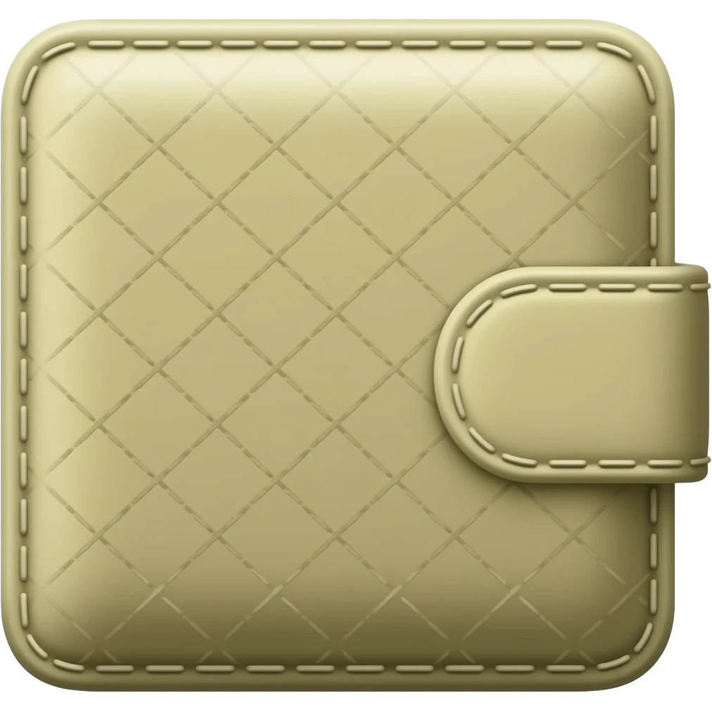 pale olive wallet emoji
