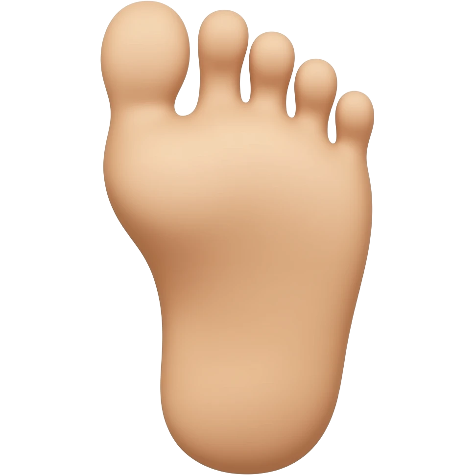 foot emoji