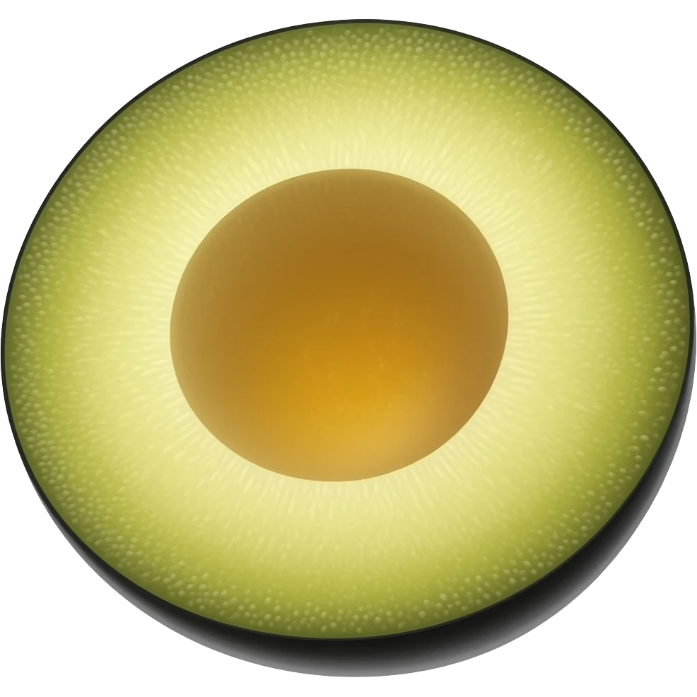 one black olive cut in half emoji