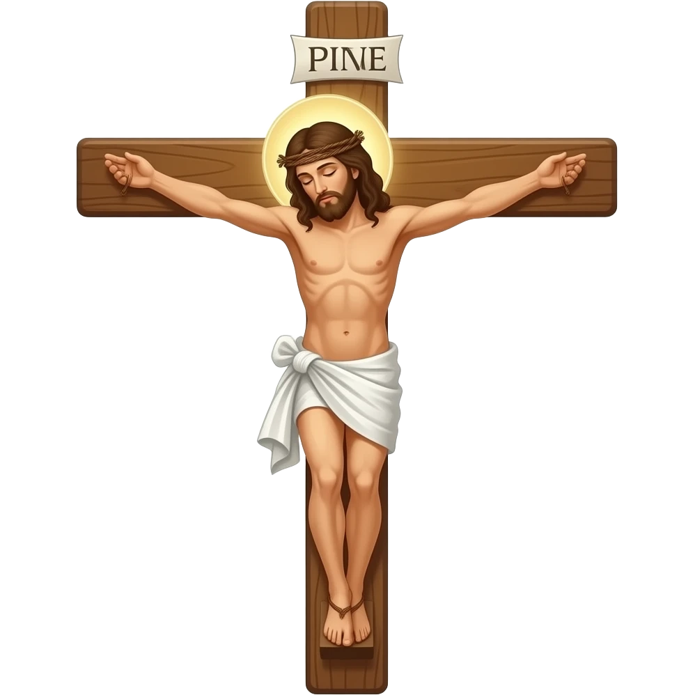 JESUS CRUCIFIED  ON CROSS emoji