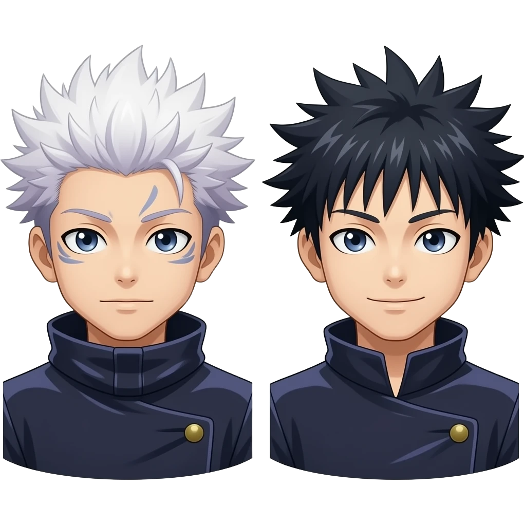 Anime gojo and yuji emoji
