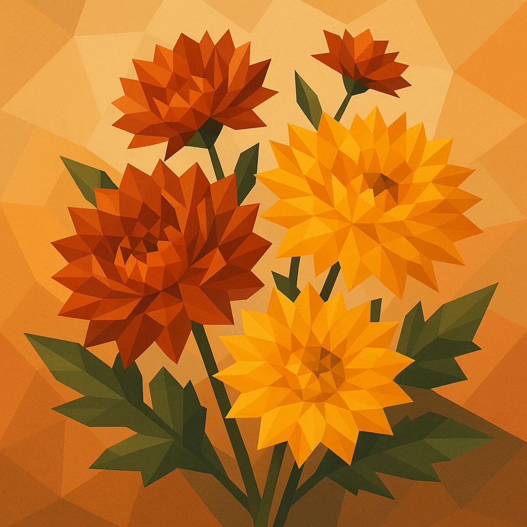 autumn flowers emoji