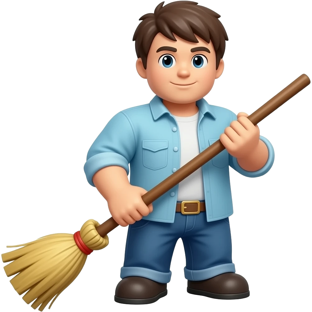 Criar agem dos  Roblox com uma vasoura emoji