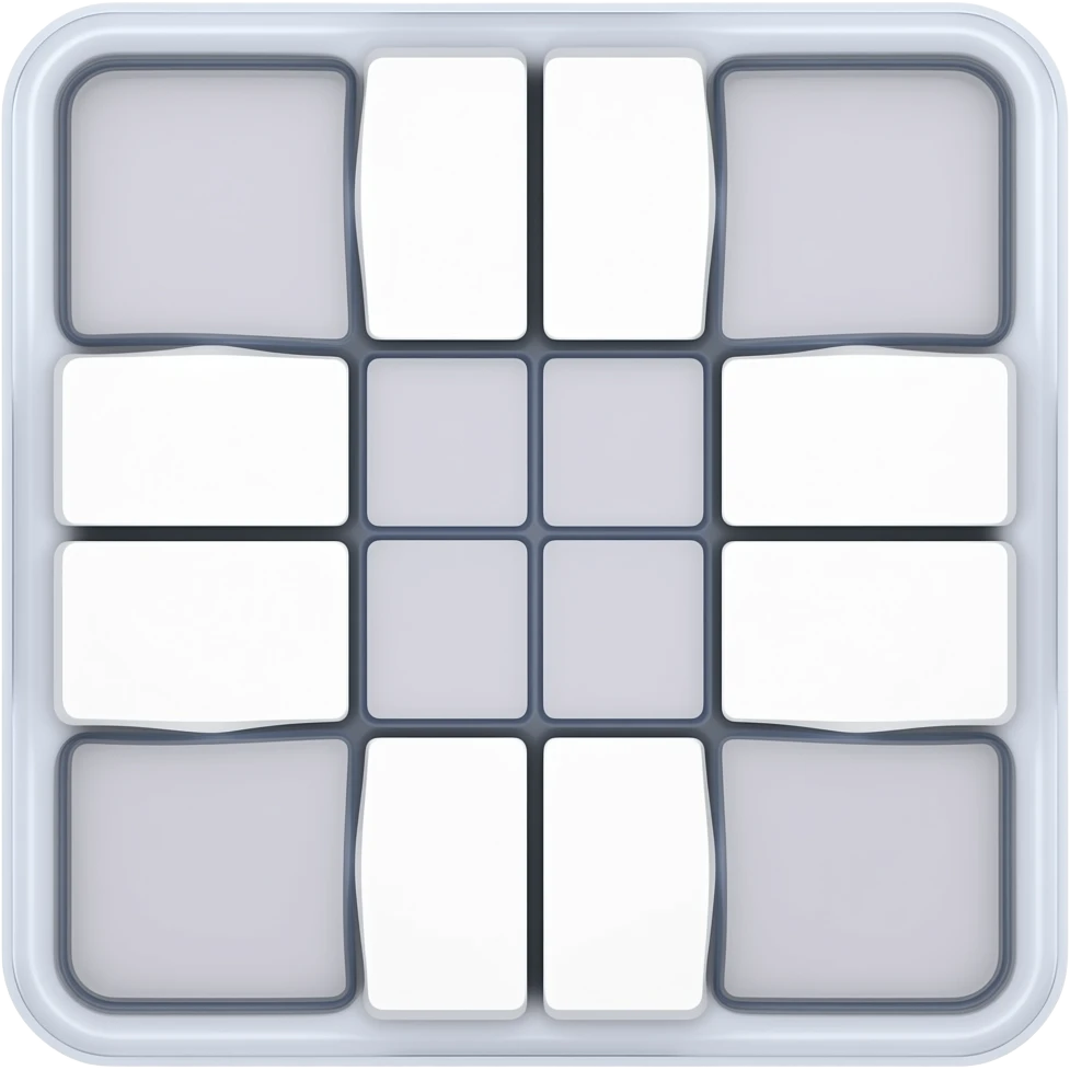 create croos word puzzles 4x4 with All the best Hansh emoji