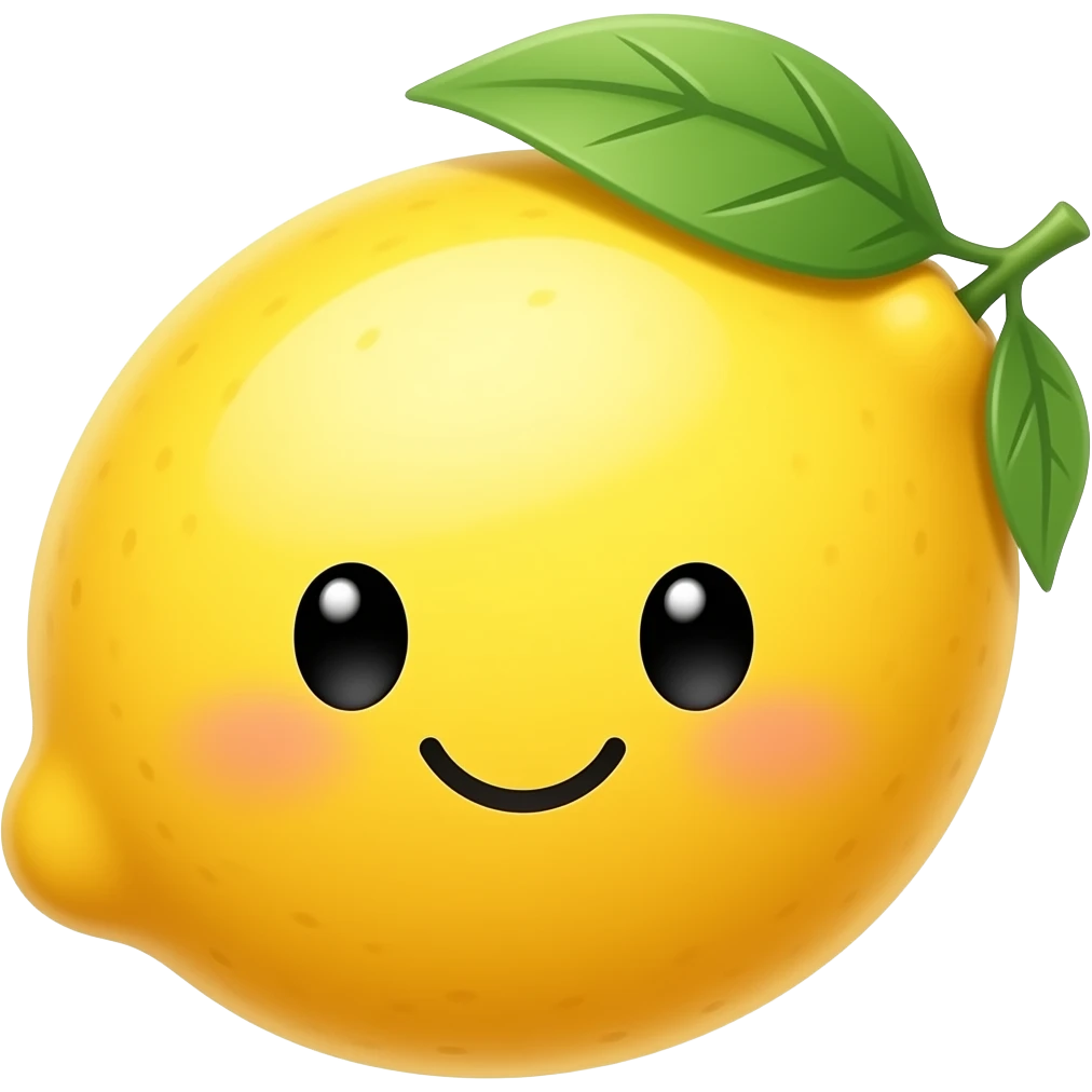 Kawaii limoncillo emoji