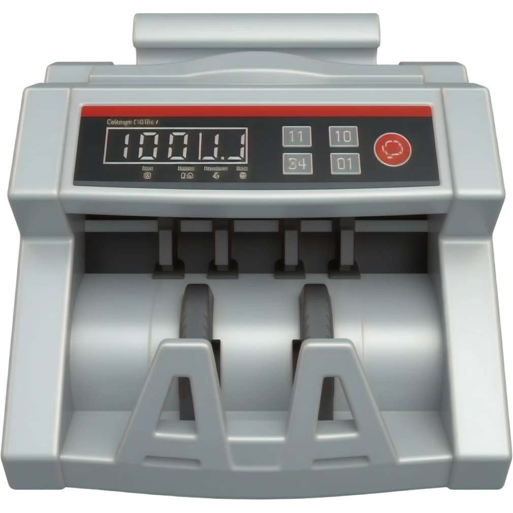 money counter with 100000 emoji