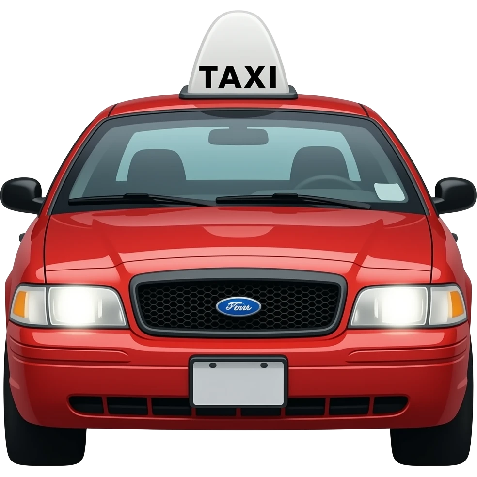 Ford Crown Vic Taxi emoji