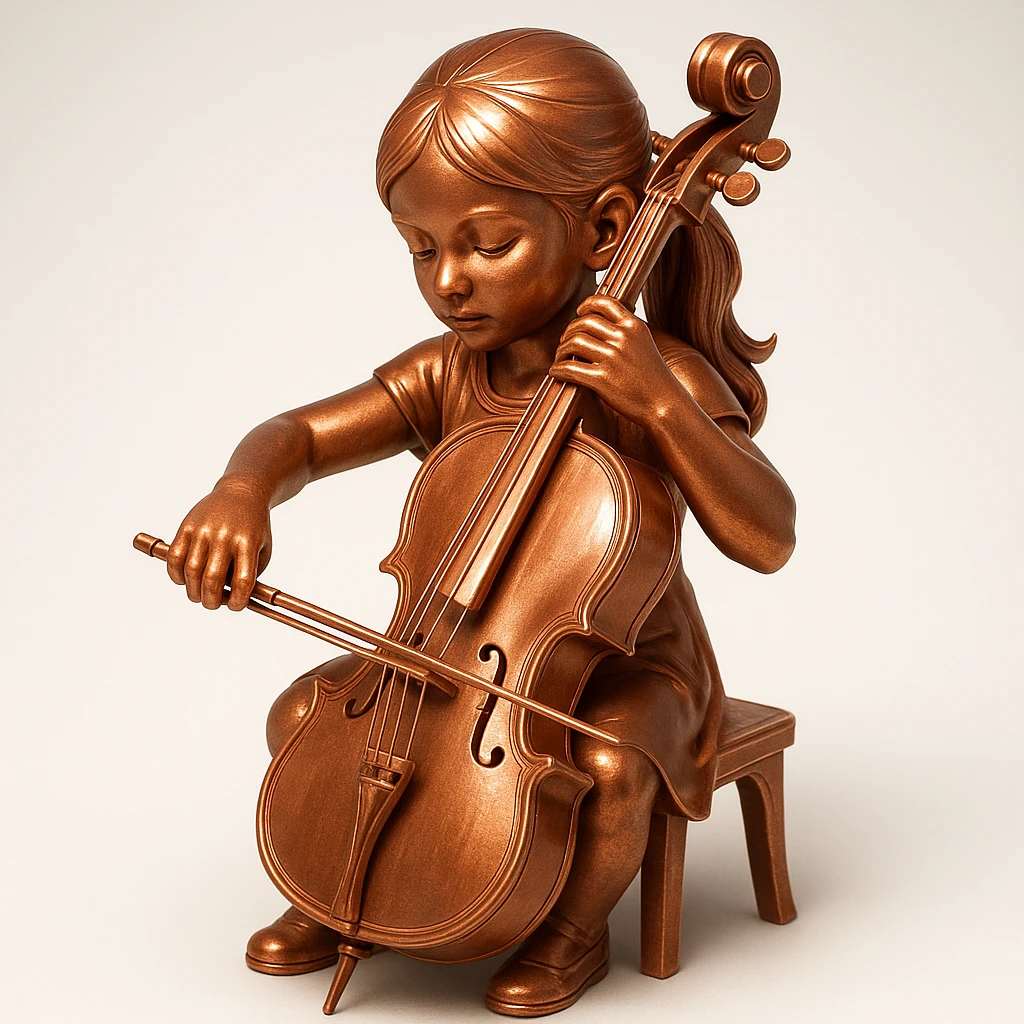 girl playing cello emoji
