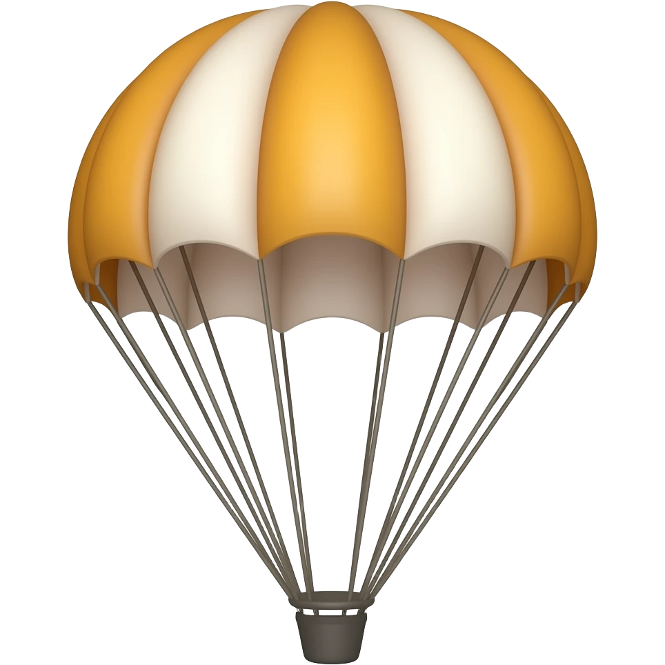 Parachute emoji