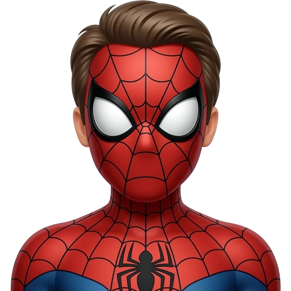 Spiderman avec le visage de Jeffrey epstein emoji