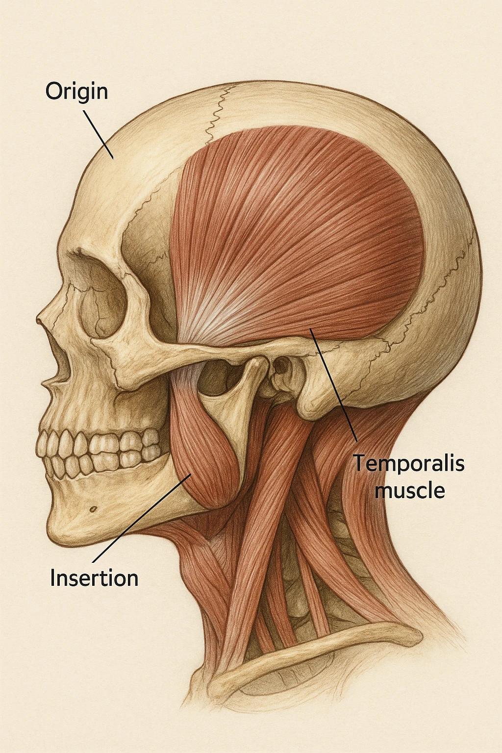 muscolo temporale anatomia emoji