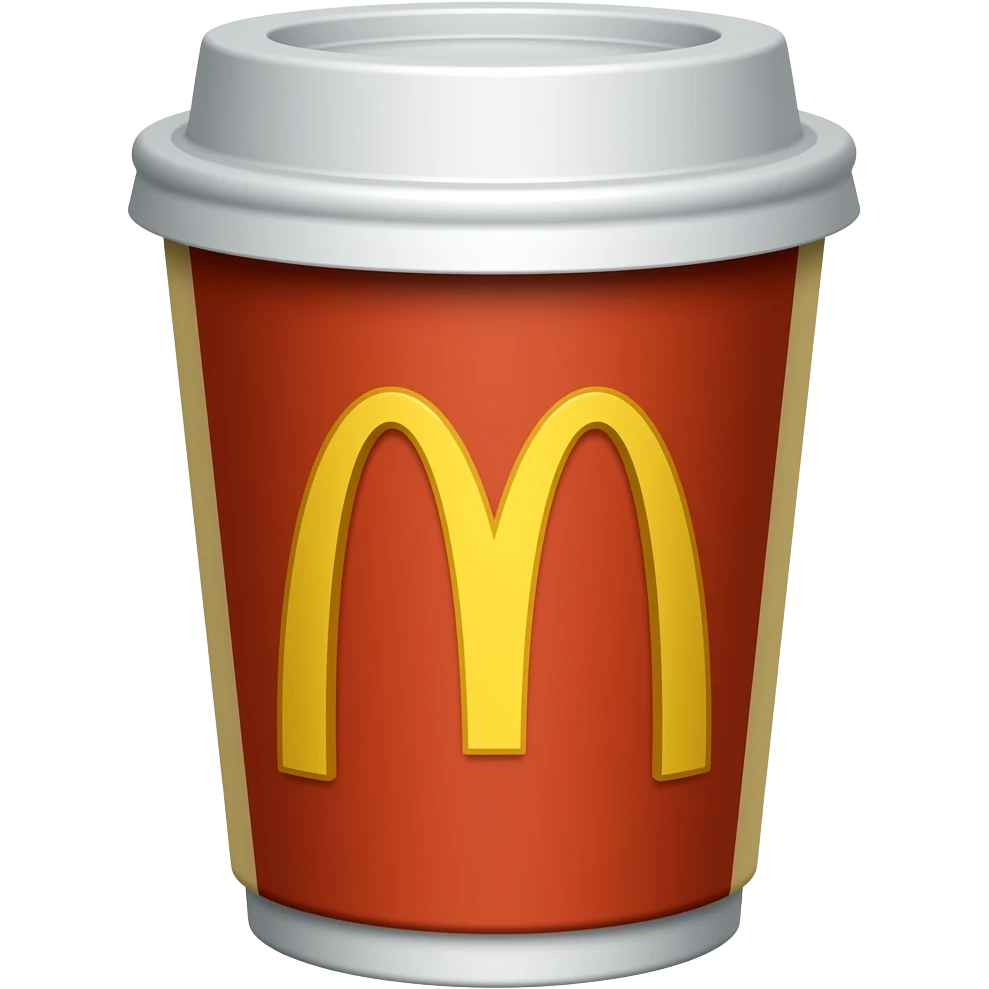 McDonalds coffee cup emoji