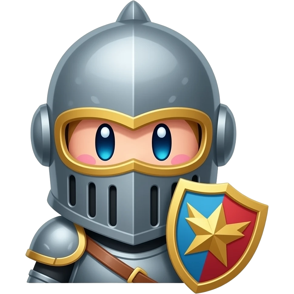 Meda knight from kirby emoji