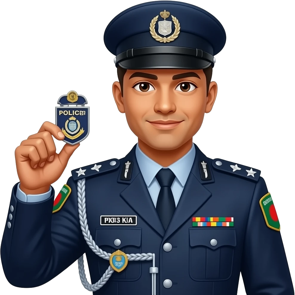 Bangladesh police dmp emoji