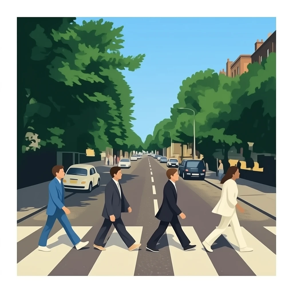 Abbey Road full view emoji