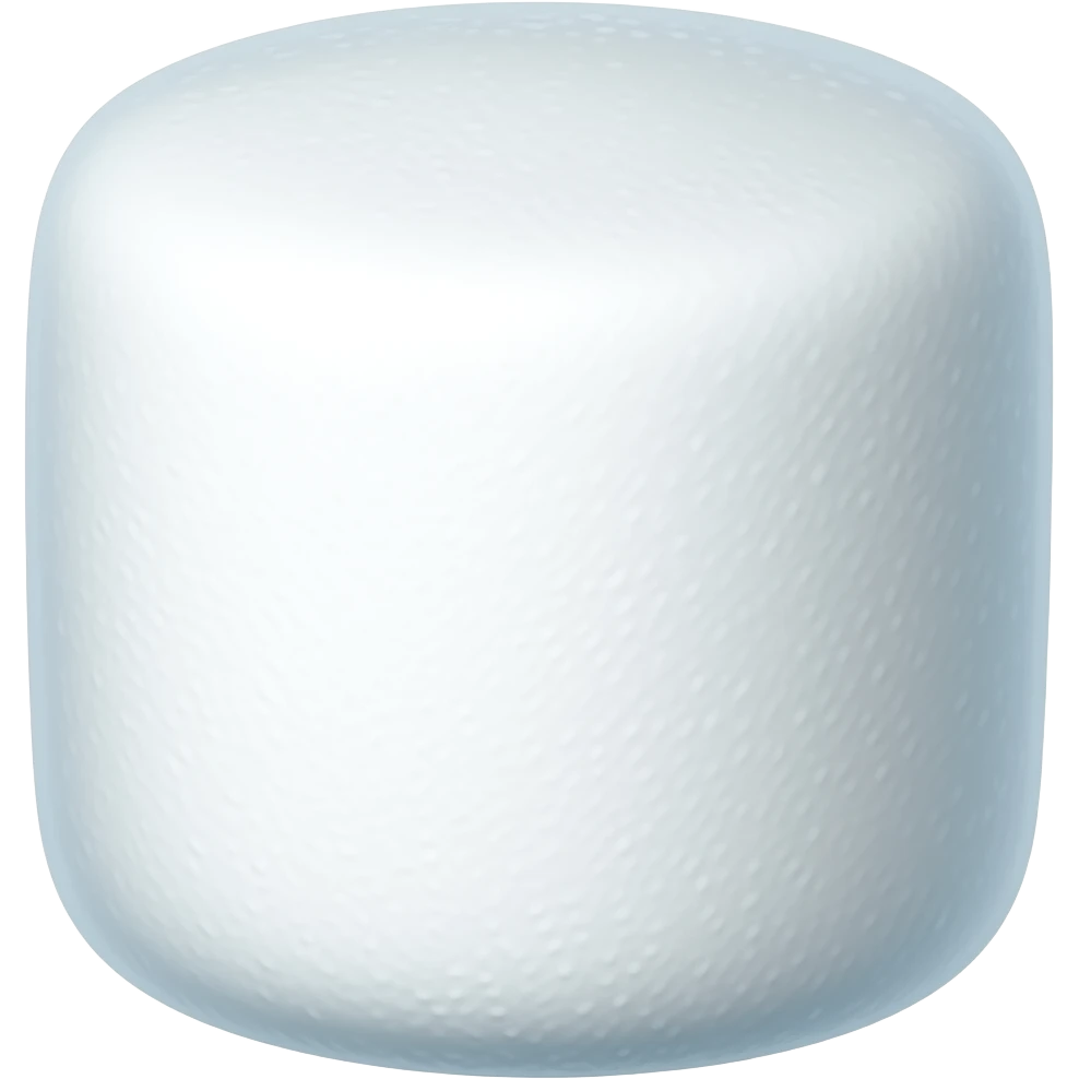Marshmallow frozen emoji