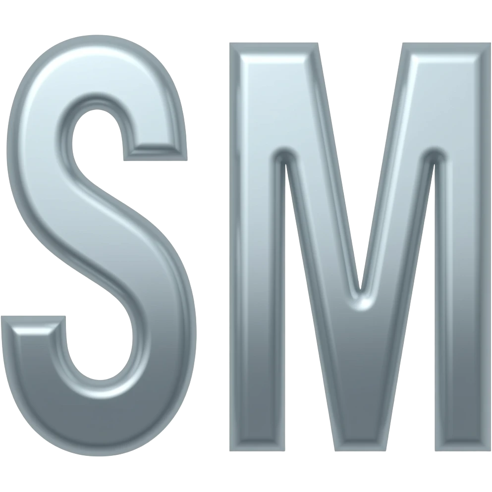 S and m emoji