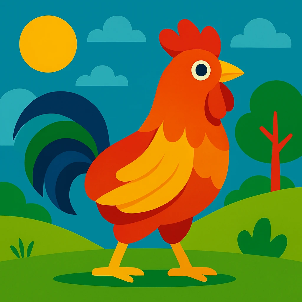 Rooster emoji