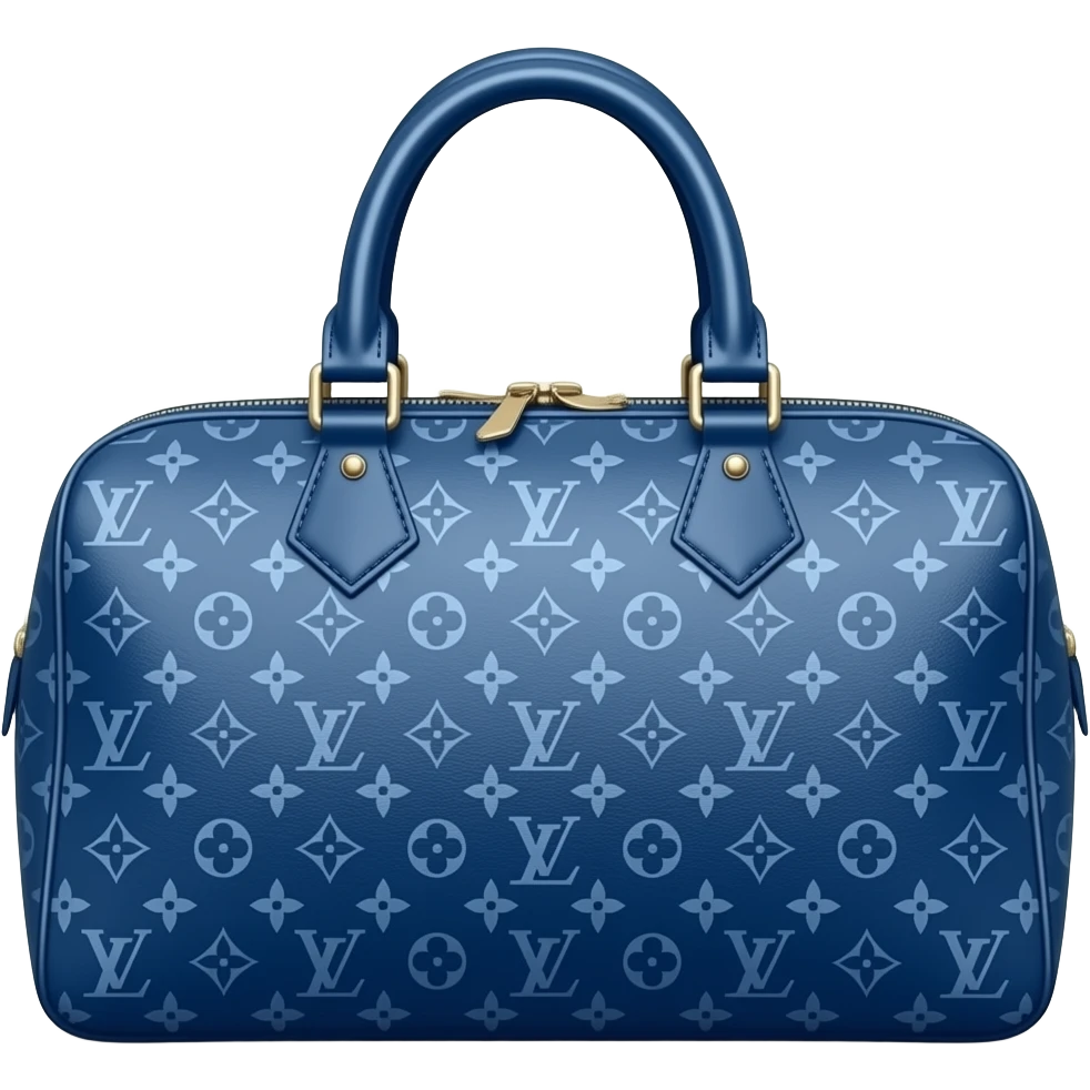 Louis Vuitton blue emoji