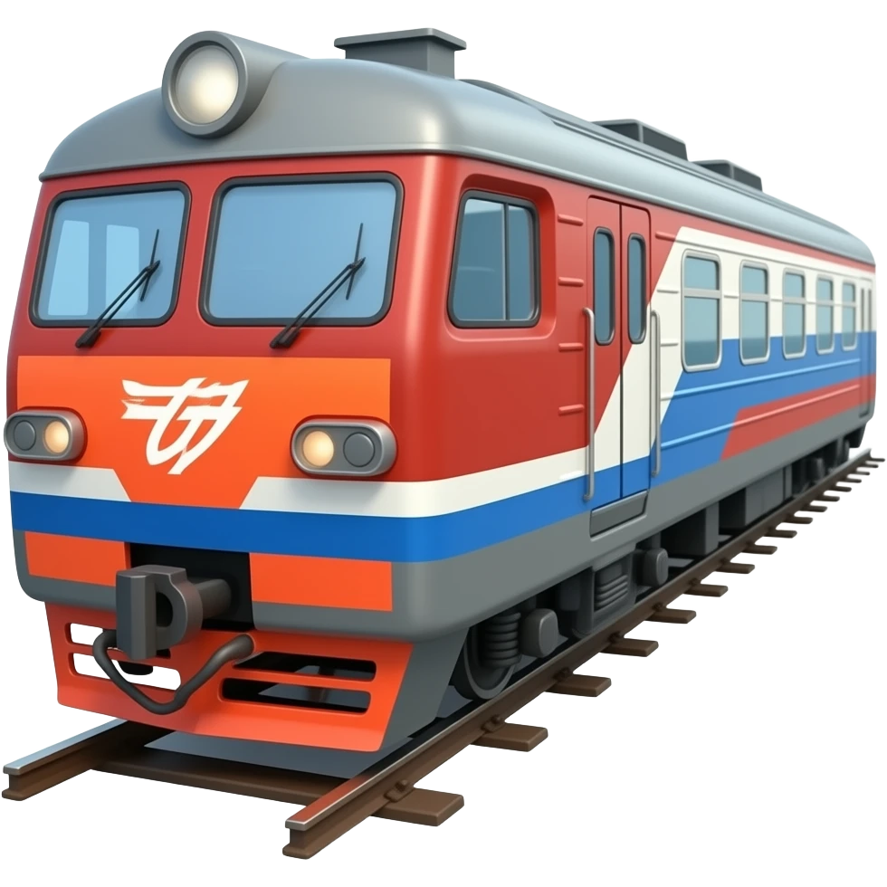 Russian train emoji