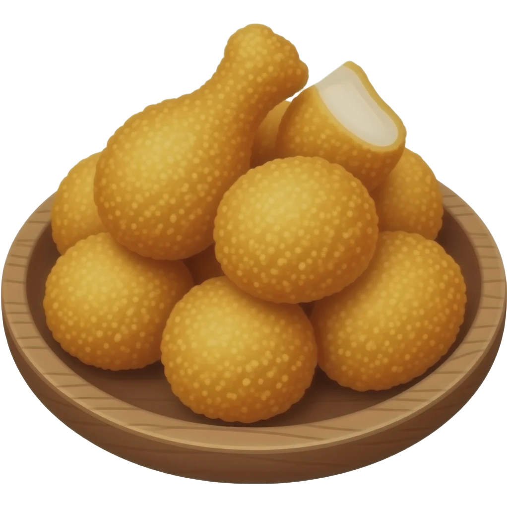 chicken nuggets emoji