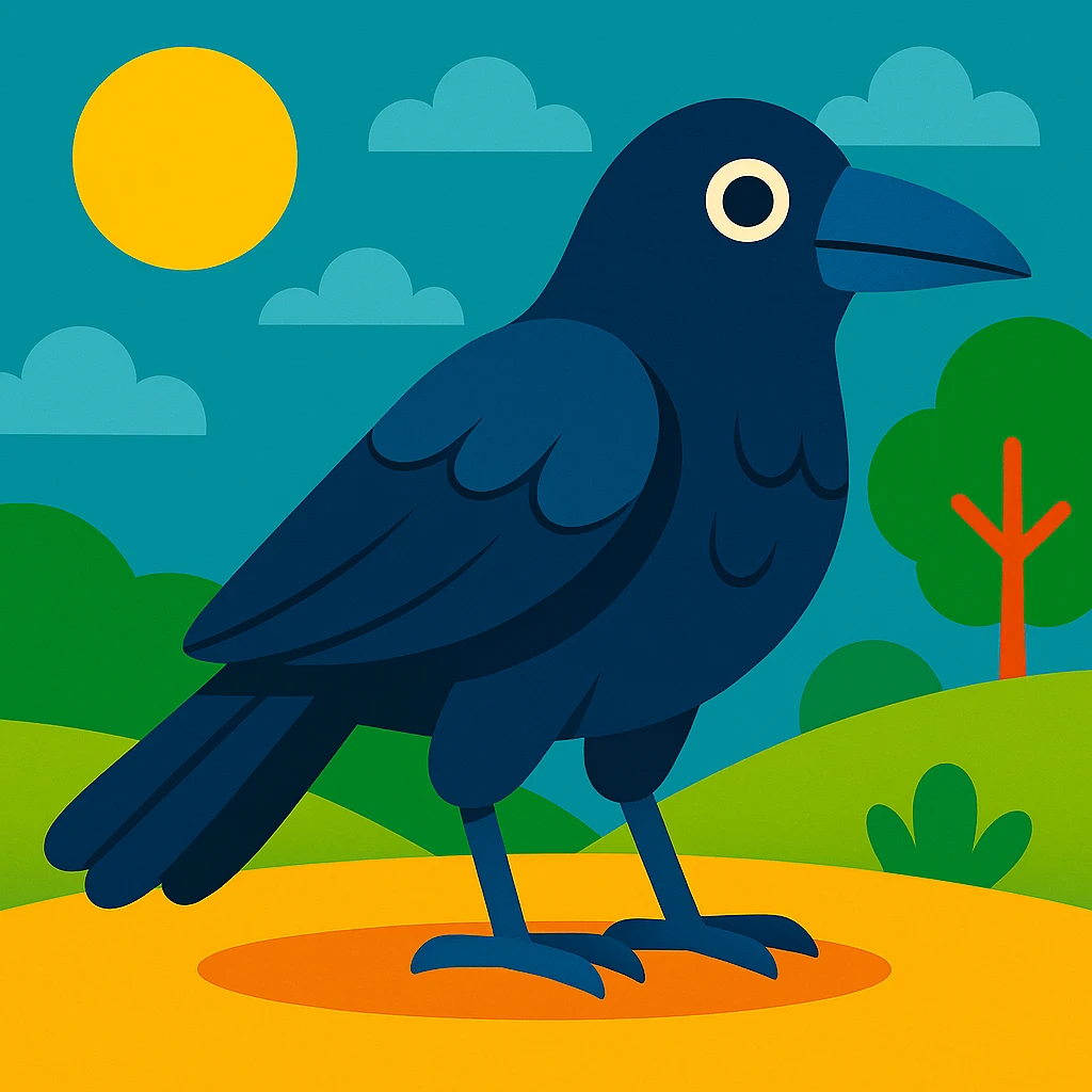 Raven emoji
