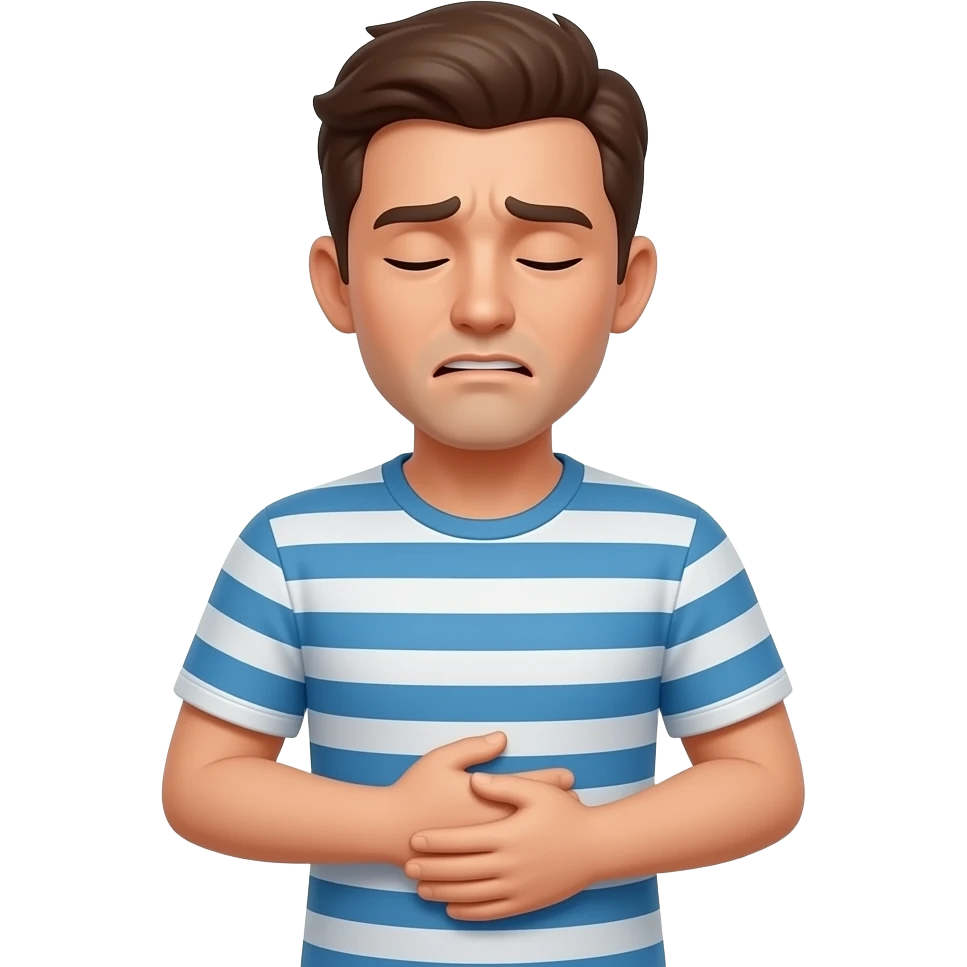 I've got indigestion emoji