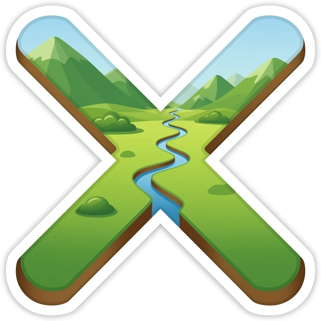 HAZ UNA EQUIS DE FALLA emoji