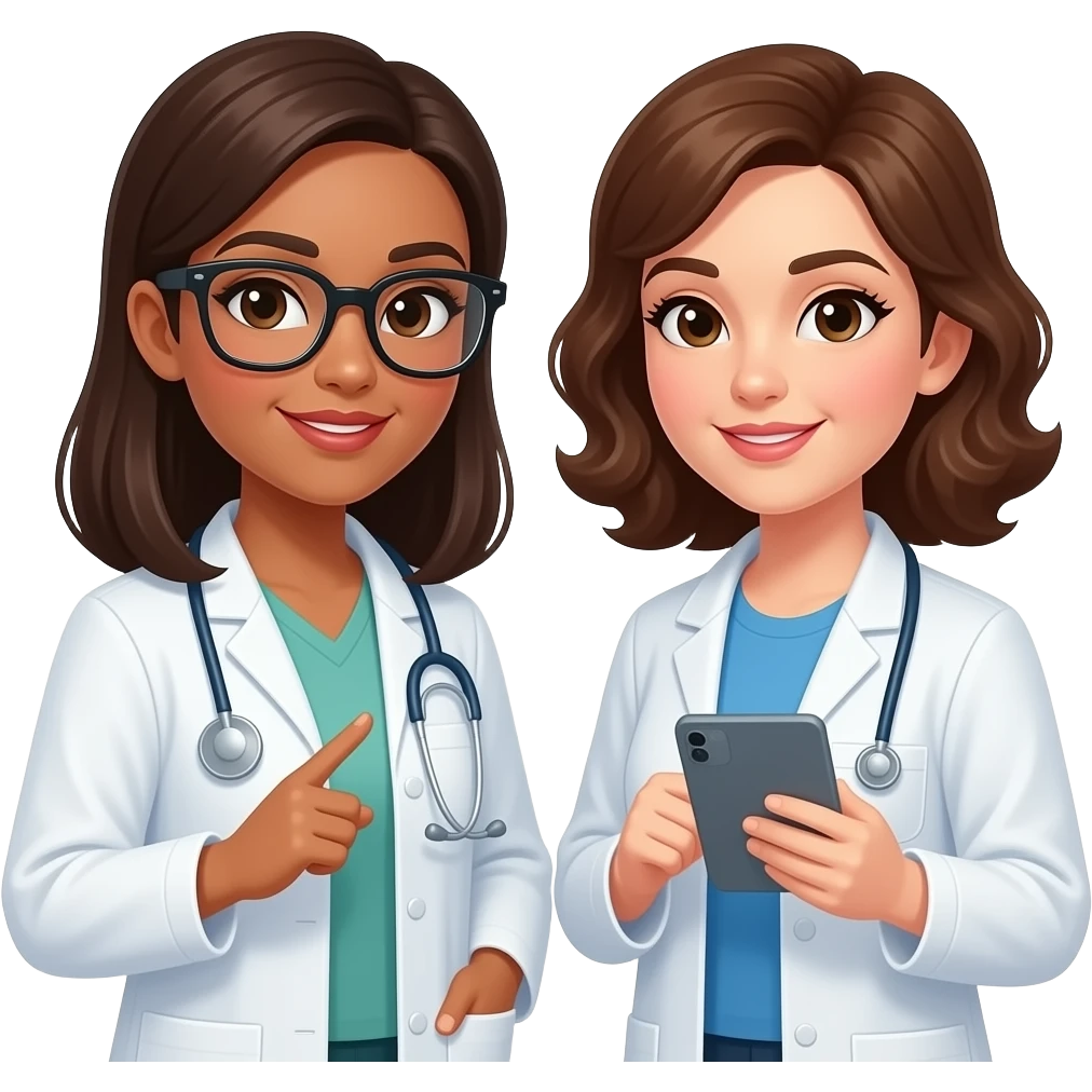 women in lub managing risks via the buddy system emoji