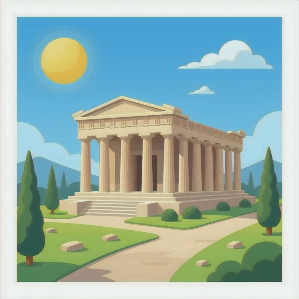 Acropolis of Athens emoji