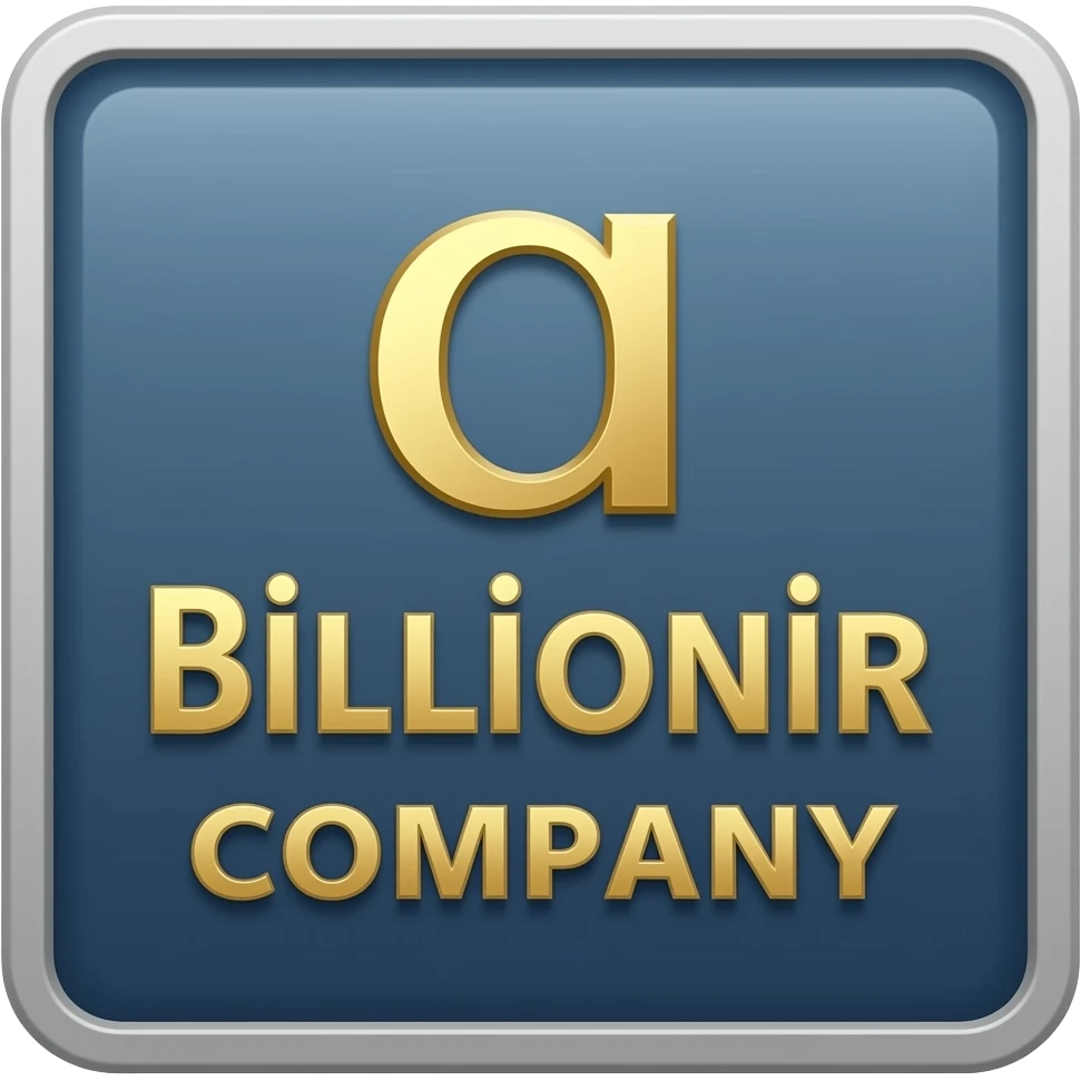 Make photo for company it is name is billionir emoji