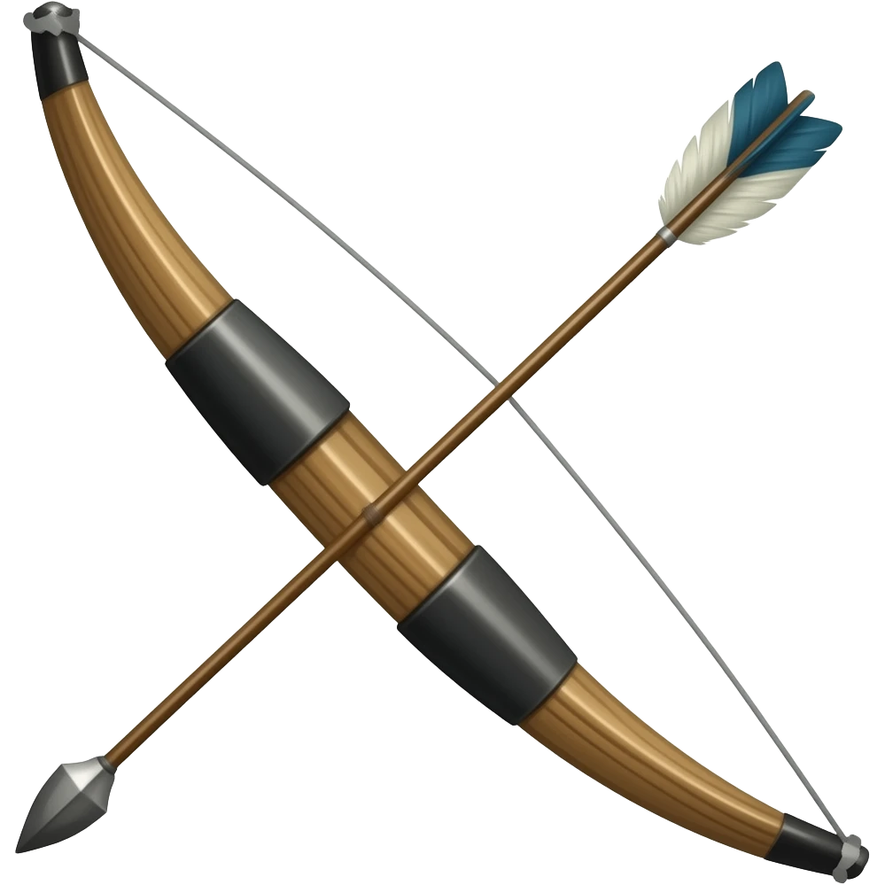 bow and arrow emoji