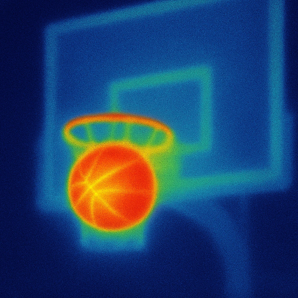 Basketball in the ring emoji
