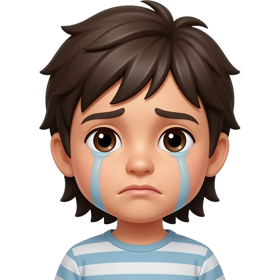 Fes g çocuk üzgün emoji