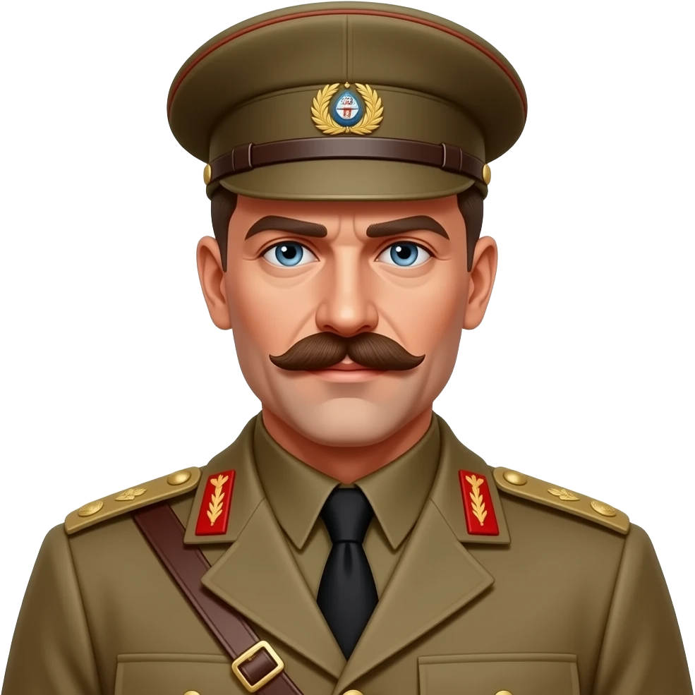 mustafa kemal atatürk mavi gözlü asker emoji