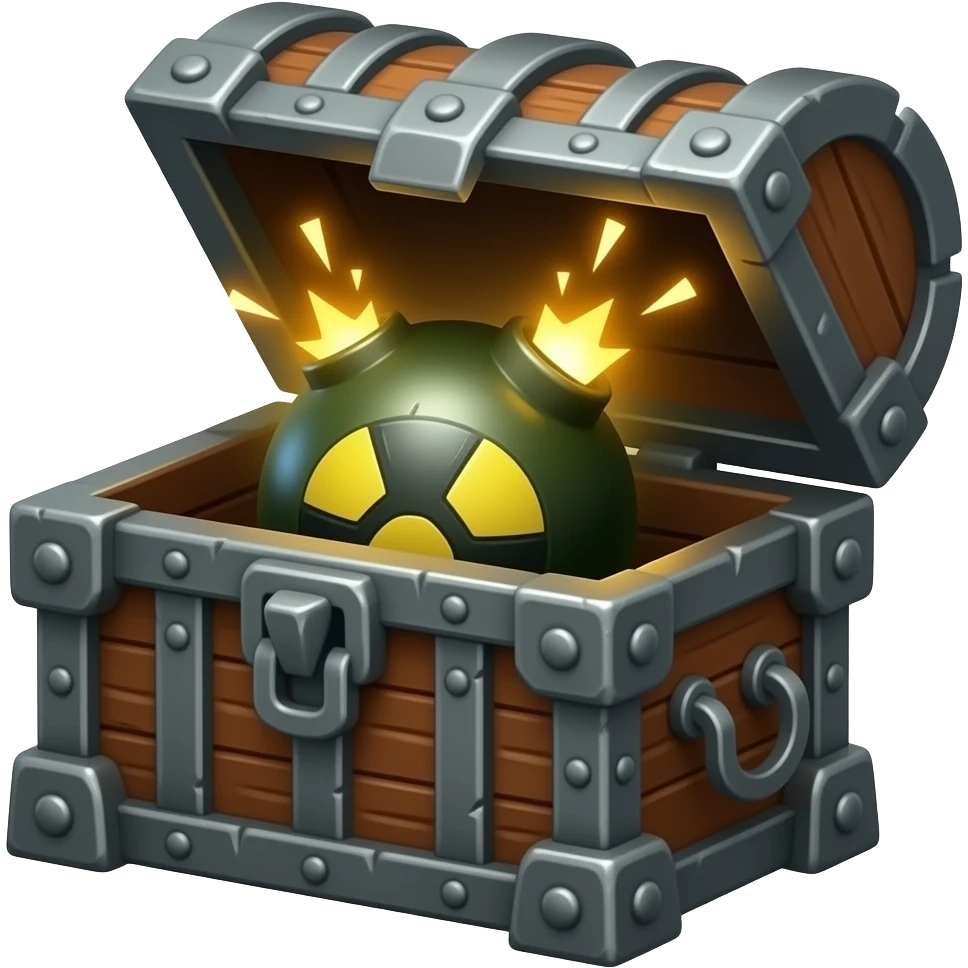 warhammer chest with nuke bomb inside emoji