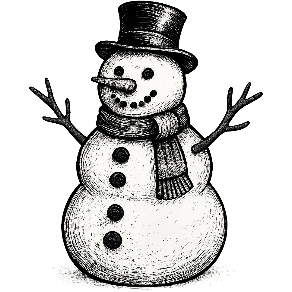 snowman remove background emoji