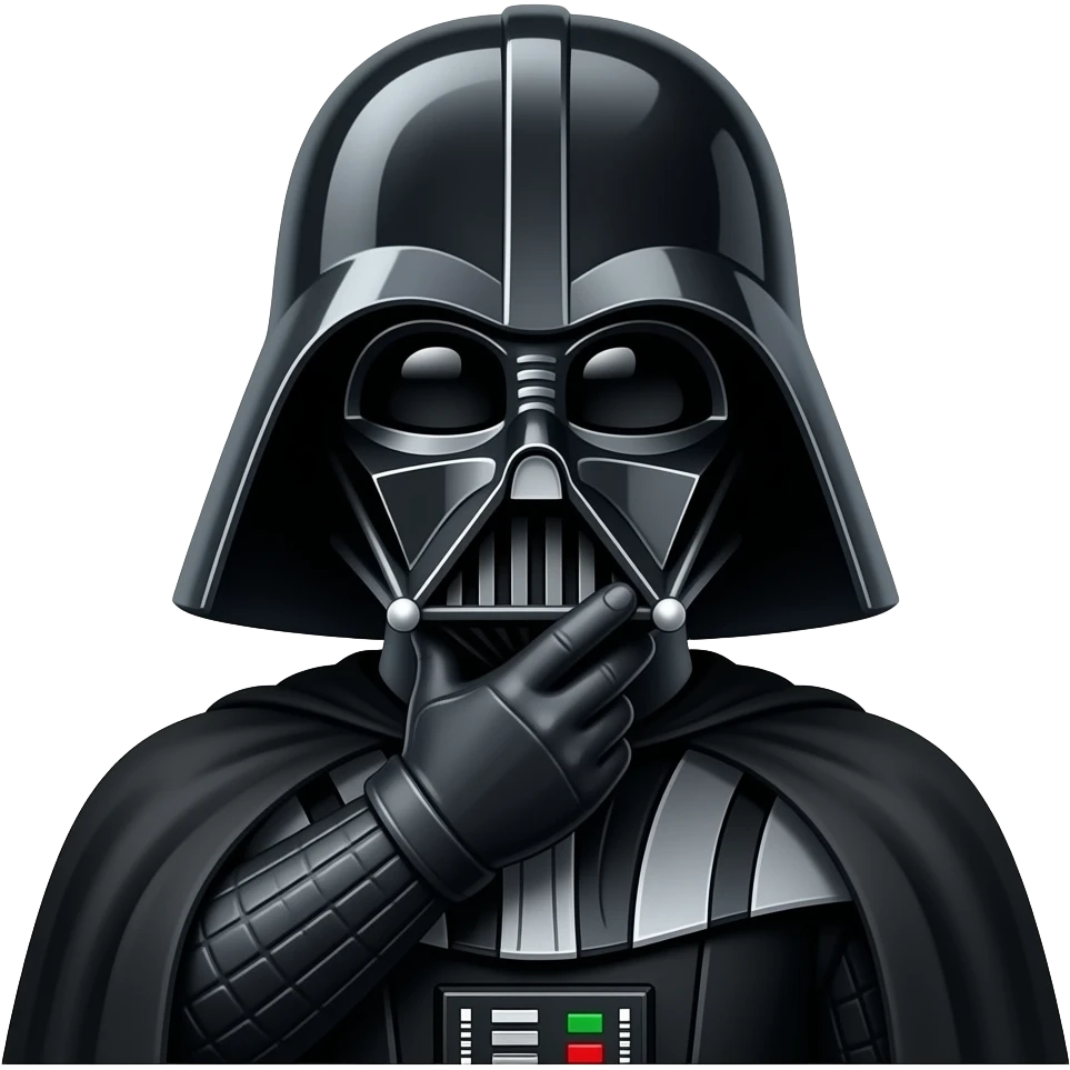 darth vader with choking gesture emoji